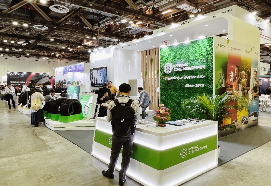 中国智造闪耀狮城企鹅体育vip在线全站亮相新加坡国际轮胎展