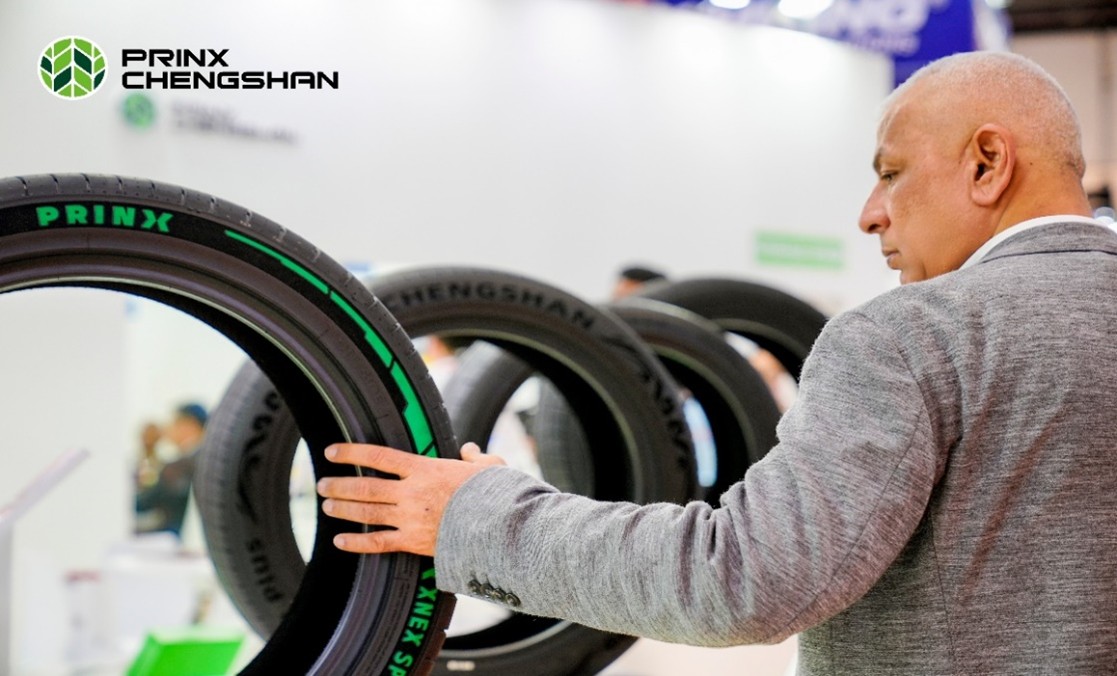 企鹅体育vip在线全站亮相迪拜国际展会 展现轮胎科技新风采