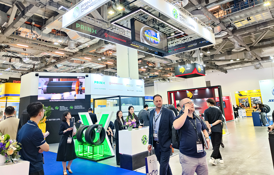 中国智造闪耀新加坡丨企鹅体育vip在线全站亮相新加坡亚洲轮胎展览会